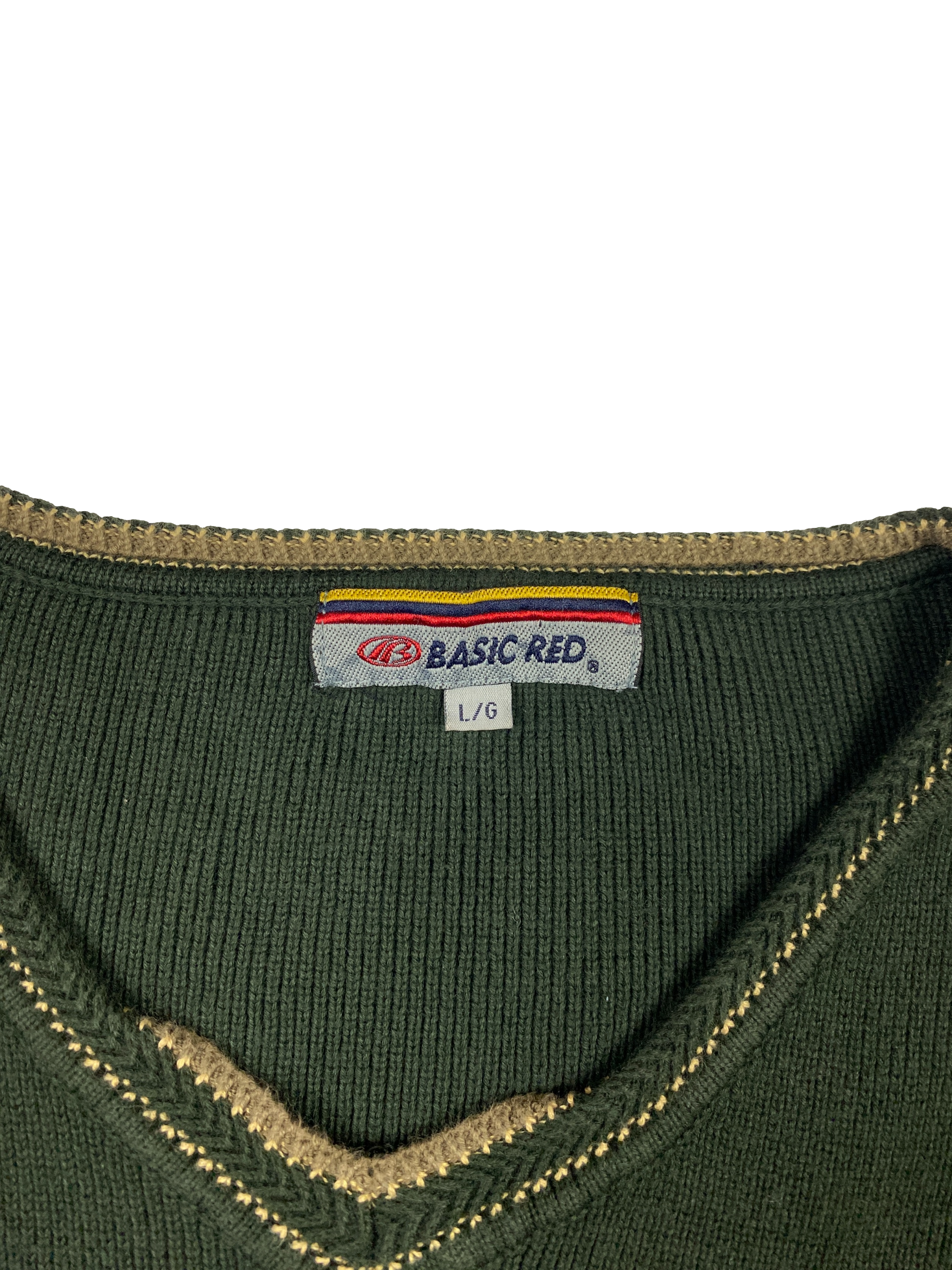 Vintage Green Sweater Vest