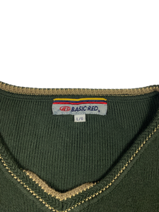 Vintage Green Sweater Vest