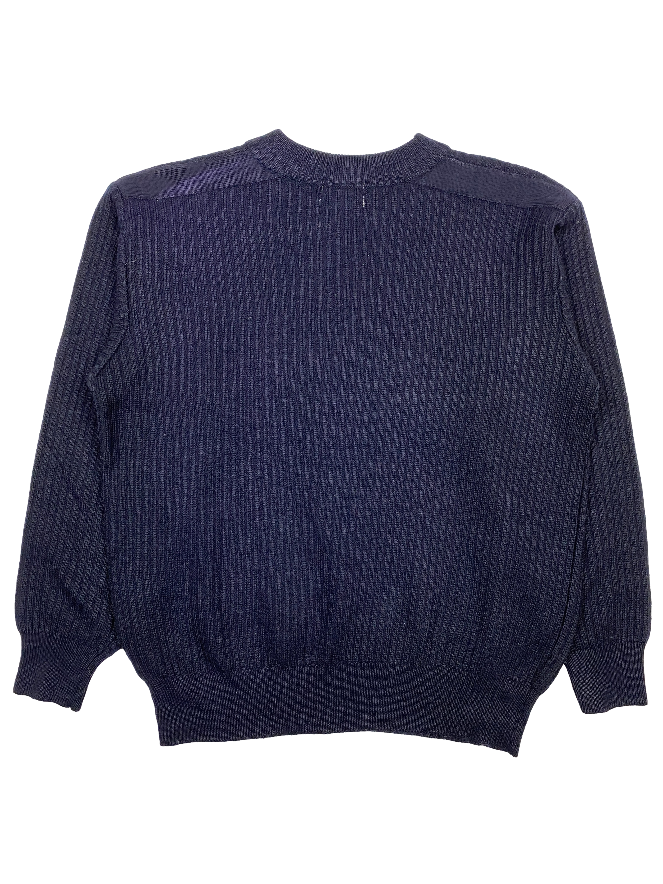 Vintage Navy 'Royal Country' Wool Sweater