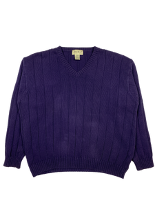 Vintage V-Neck Eddie Bauer Sweater