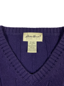 Vintage V-Neck Eddie Bauer Sweater