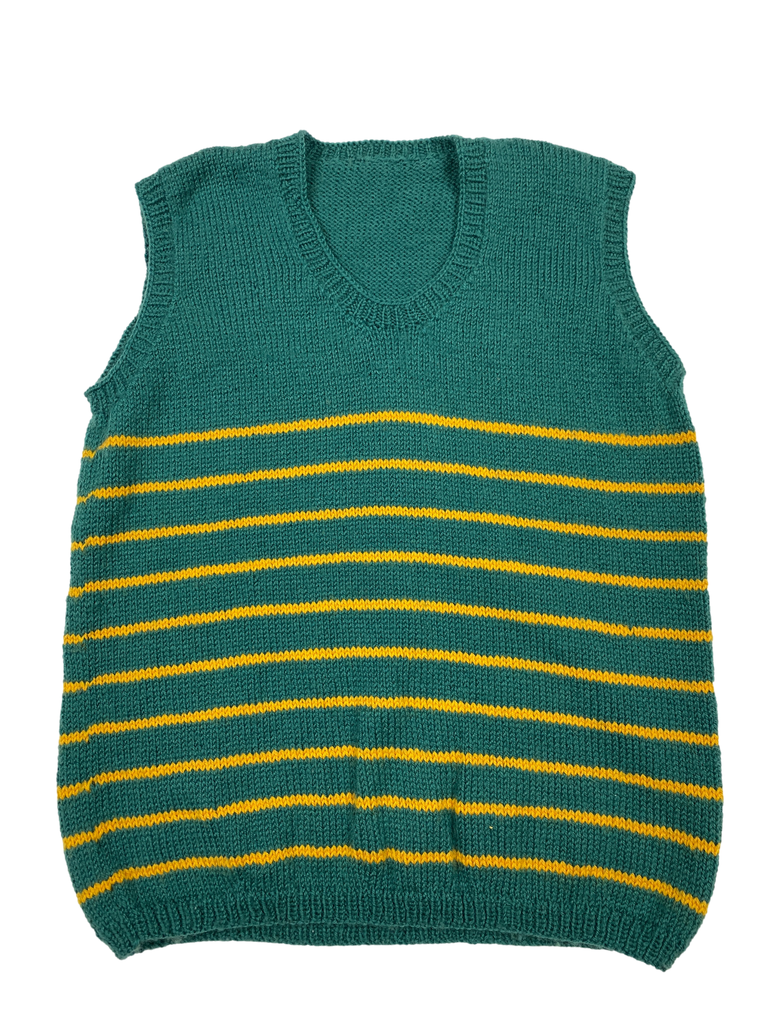 Vintage Striped Sweater Vest