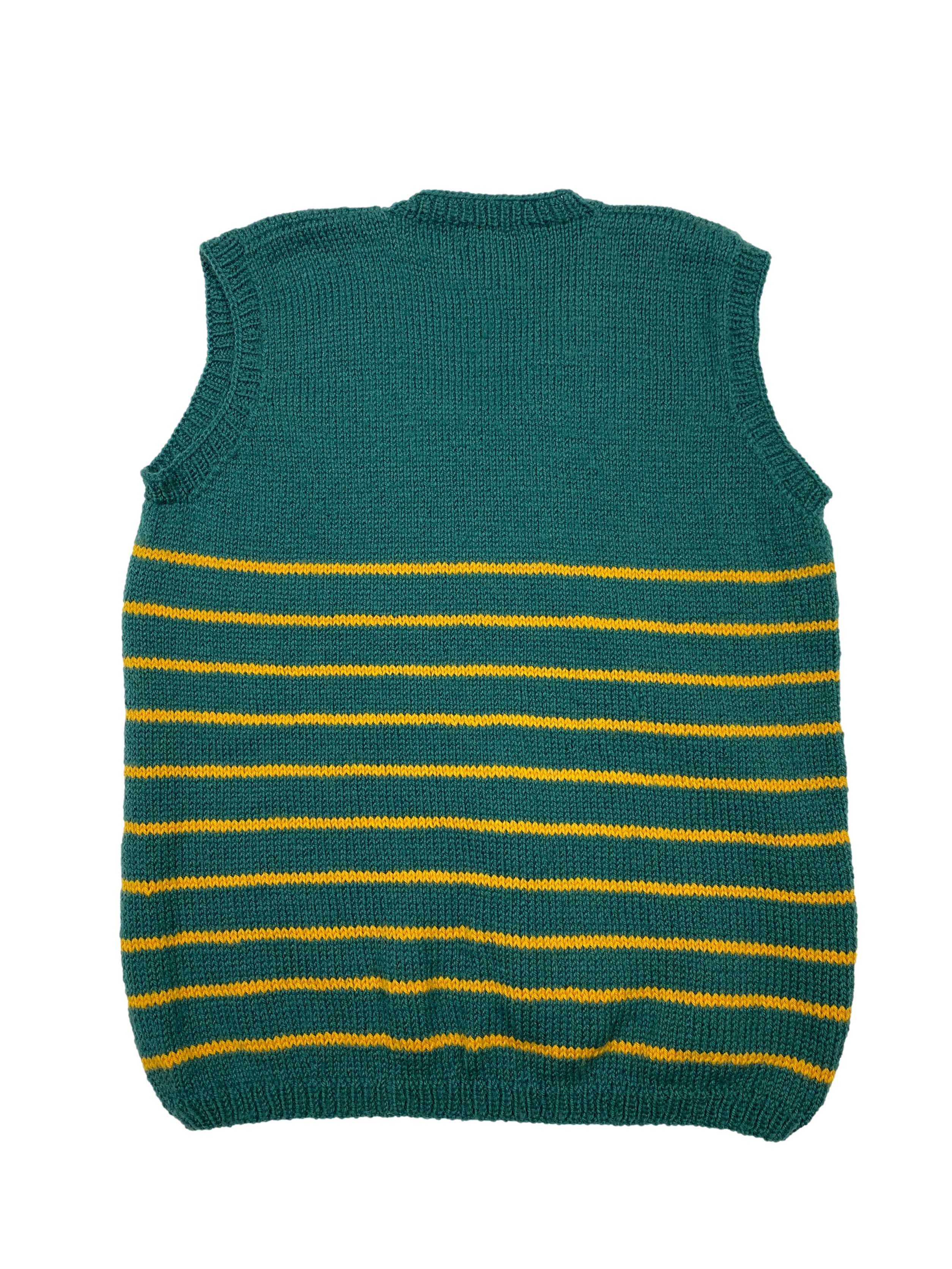 Vintage Striped Sweater Vest