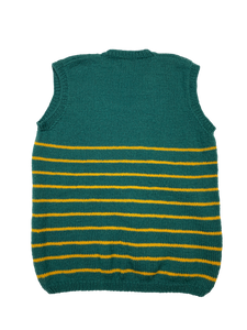Vintage Striped Sweater Vest