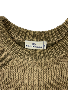 Vintage Ribbed Tom Tailor Brown Sweater