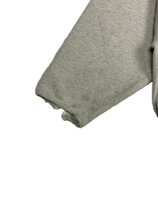 Vintage Grey Distressed Nike 1/4 Zip Hoodie