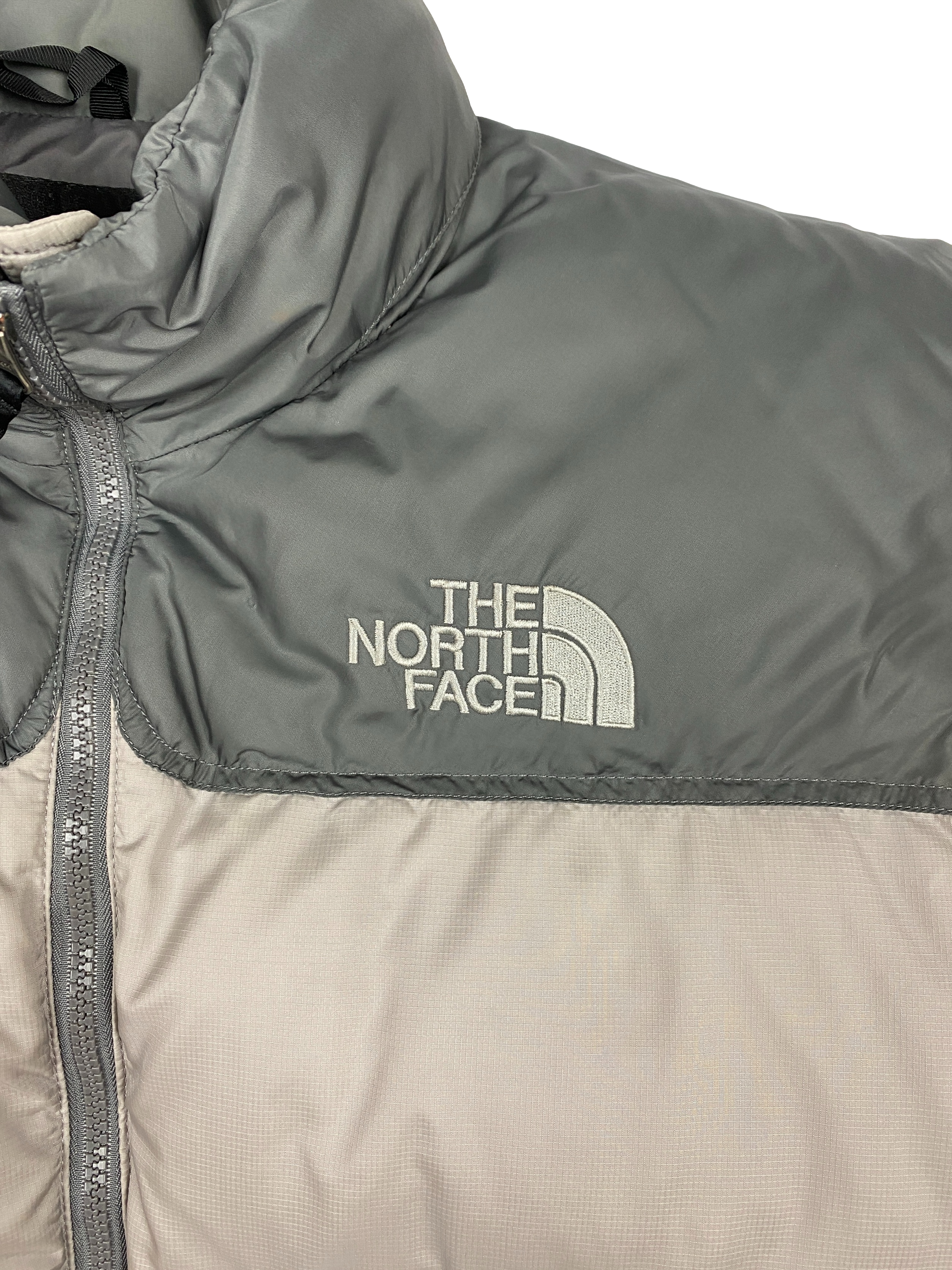 The North Face Grey 700 Nupste Puffer