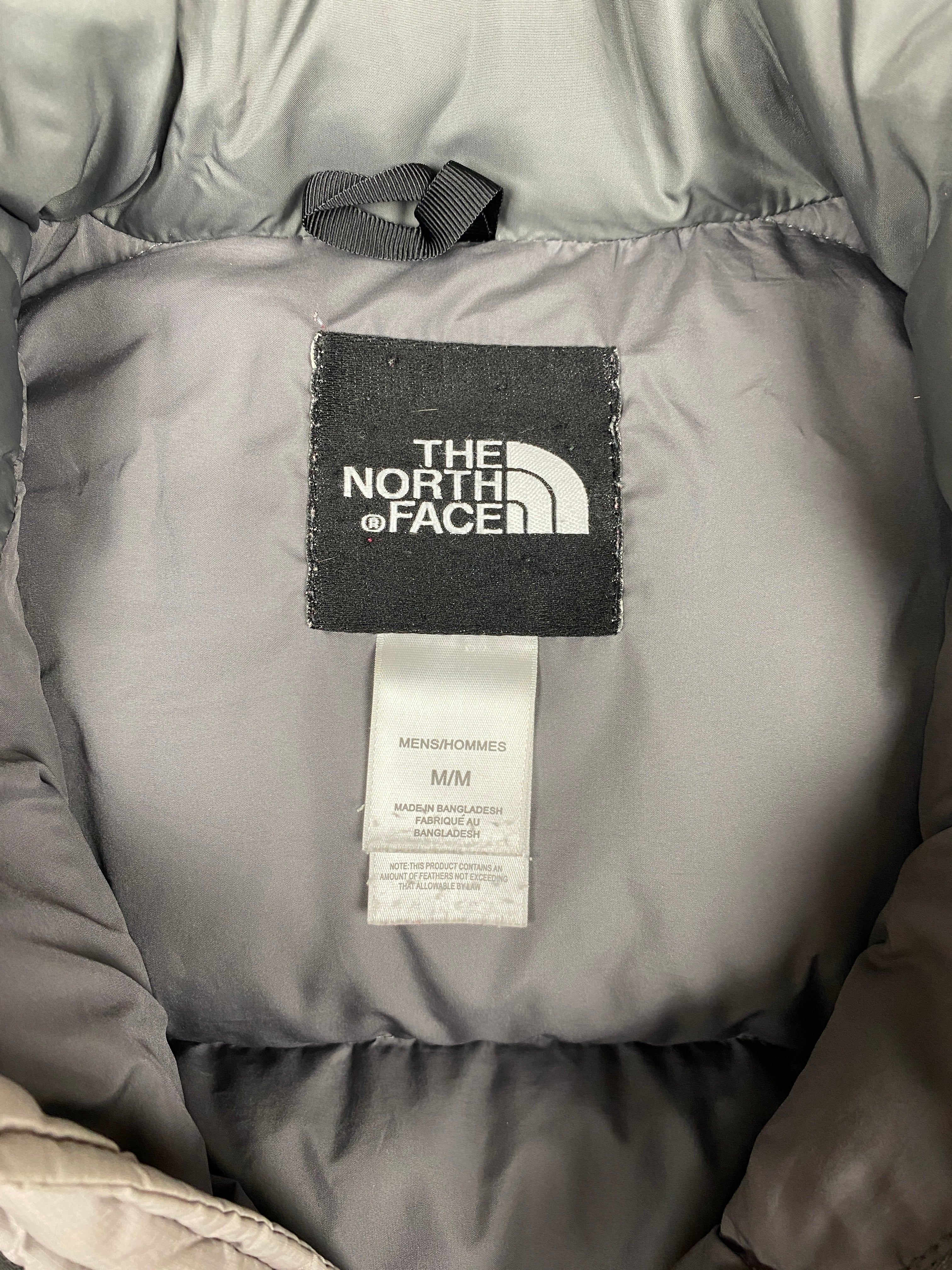 The North Face Grey 700 Nupste Puffer