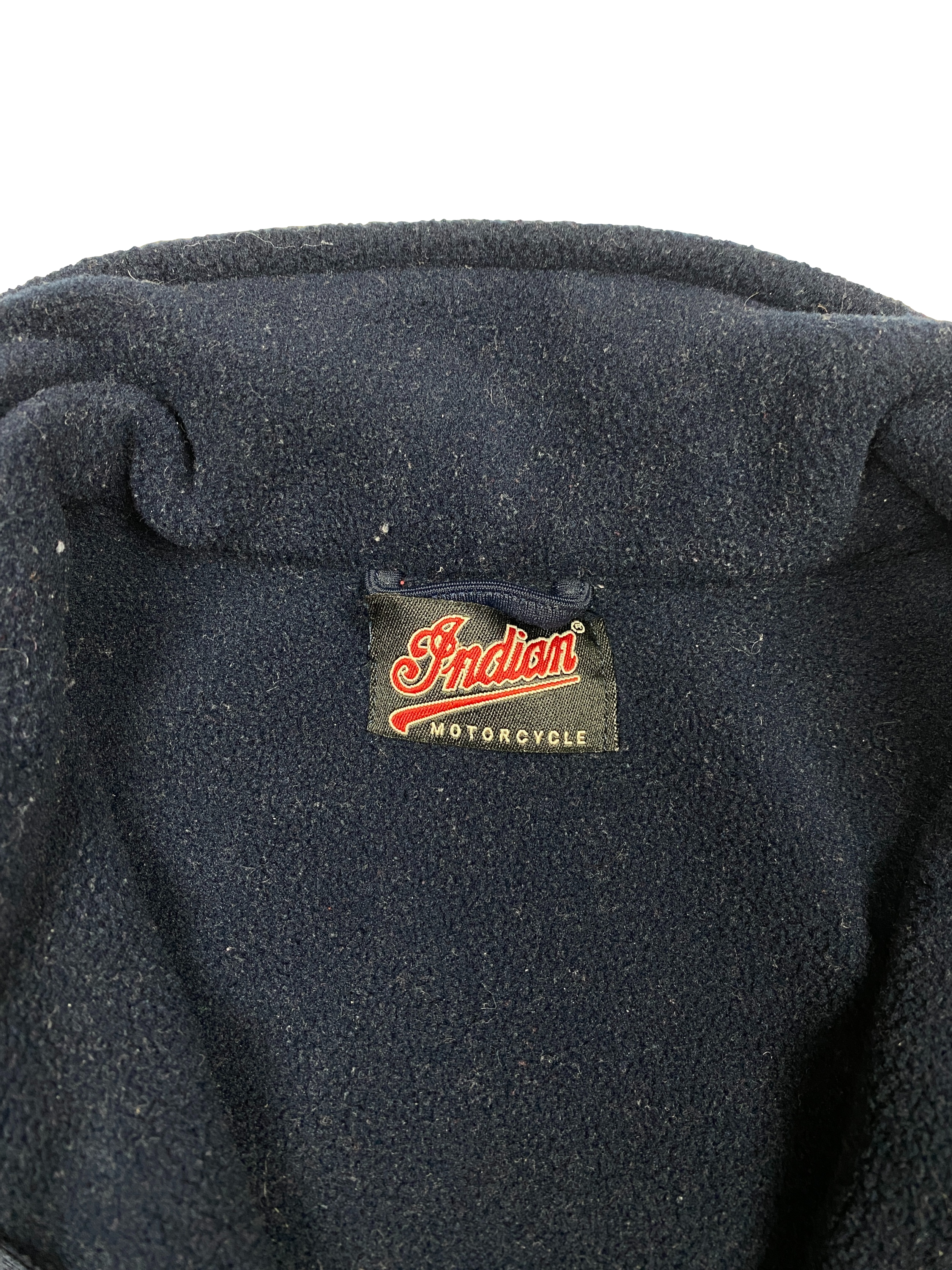 Vintage Navy Zip-Up Fleece