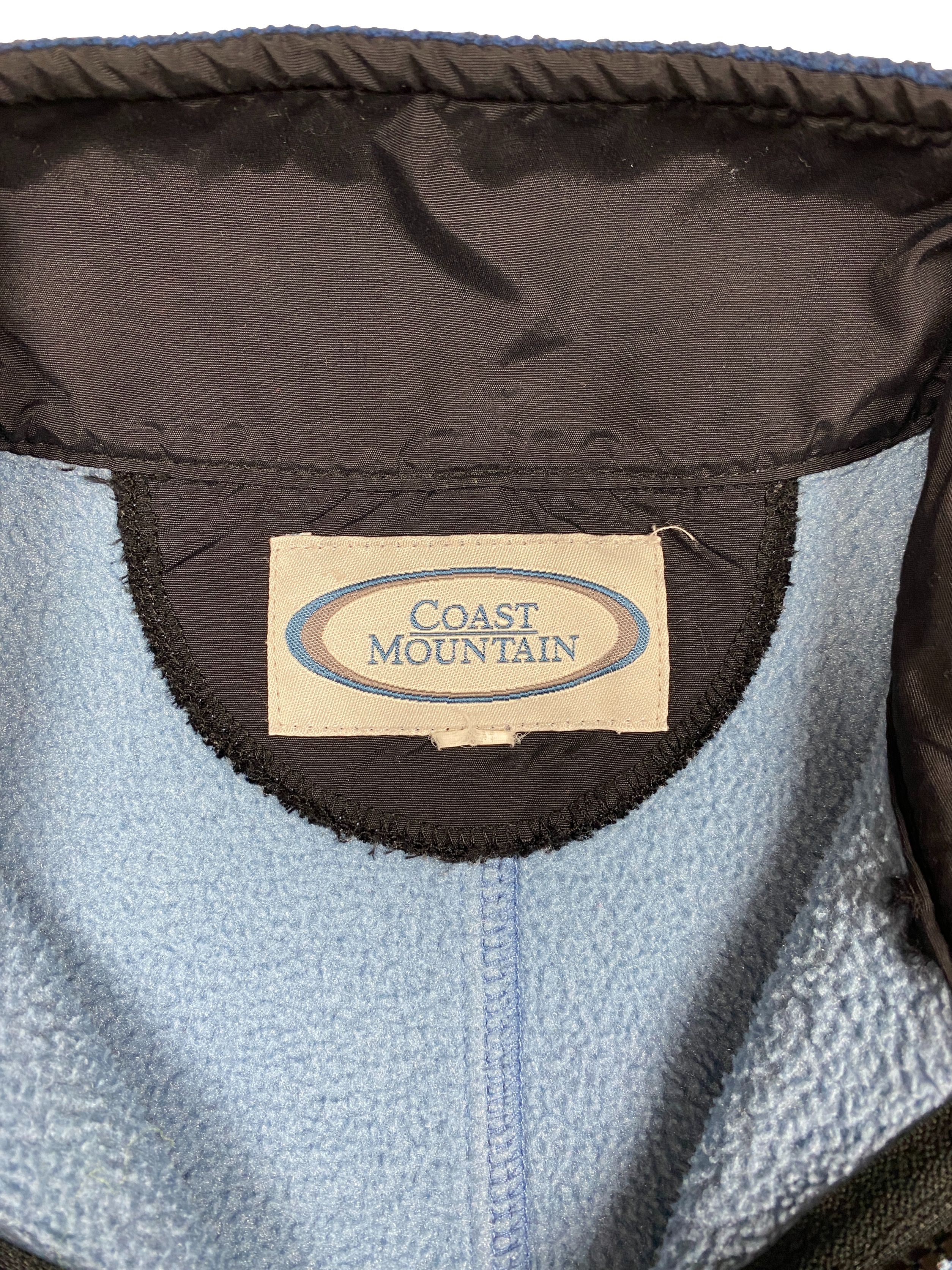 Vintage Coast Mountain Utility Fleece Zip-Up Sweater