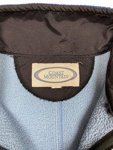 Vintage Coast Mountain Utility Fleece Zip-Up Sweater