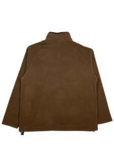 Vintage Brown Blank 1/4 Zip Fleece