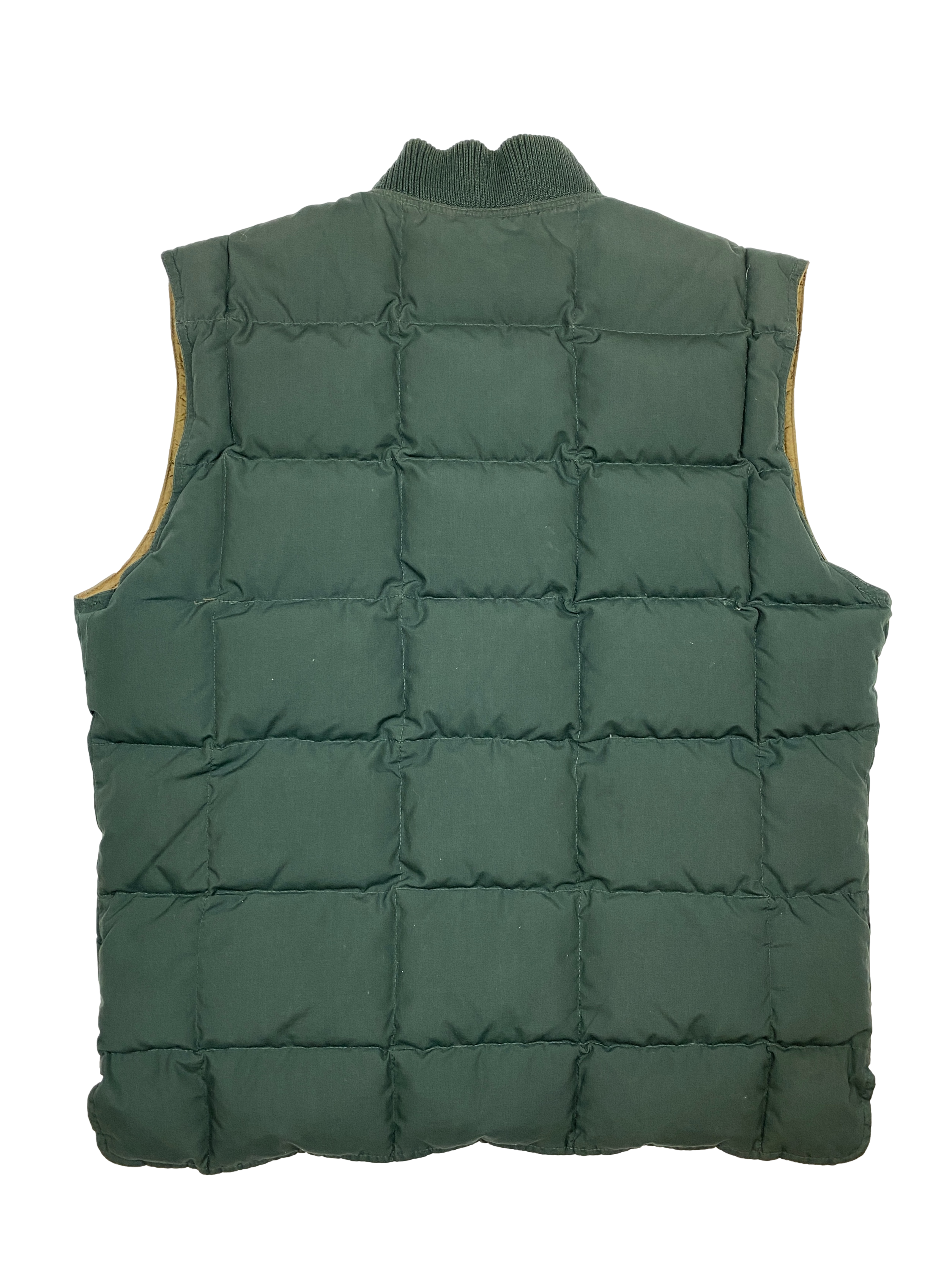 Vintage Reversible Down Padded Vest