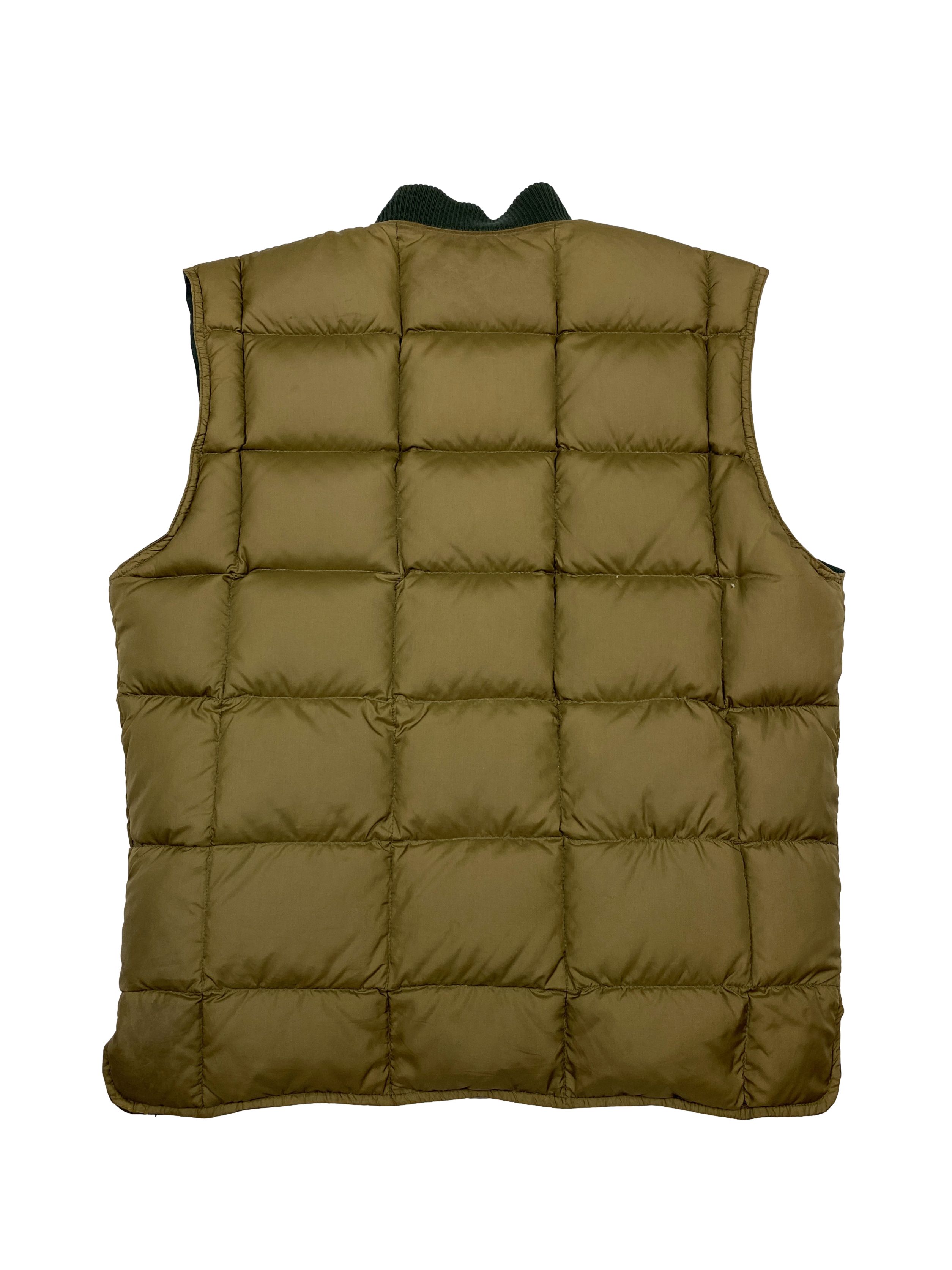 Vintage Reversible Down Padded Vest