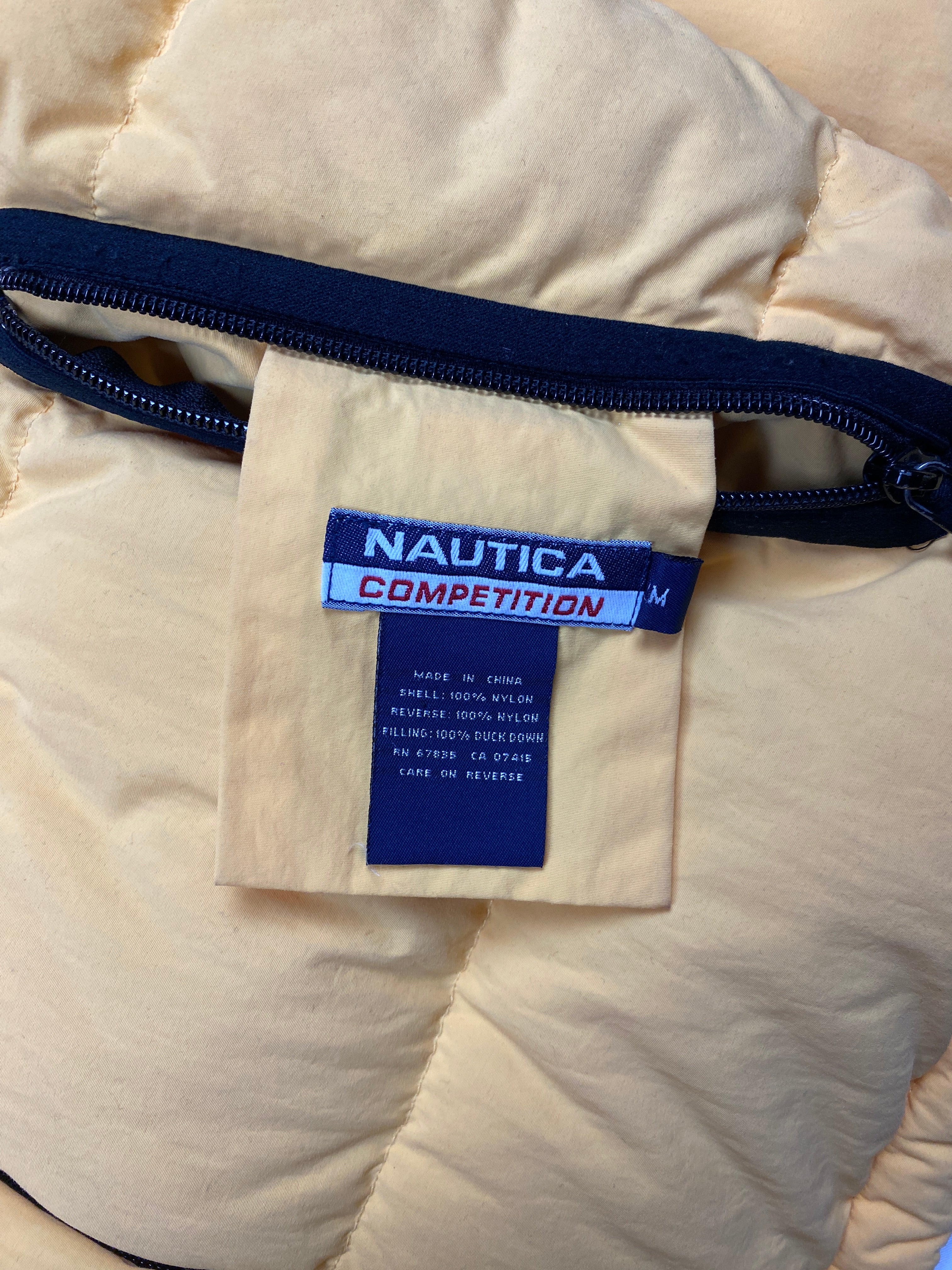 Vintage Nautica Reversible Puffer Jacket