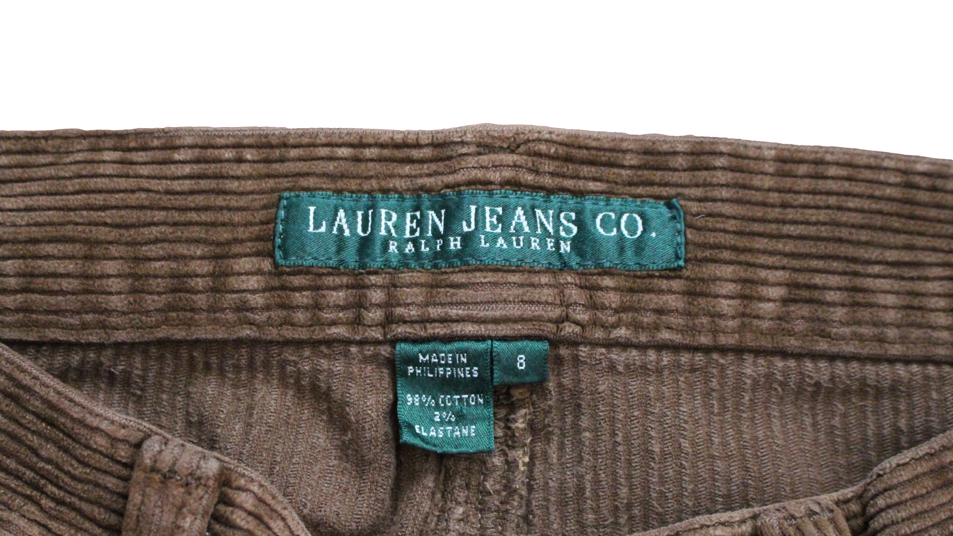 Flared Ralph Lauren Corduroy Pants