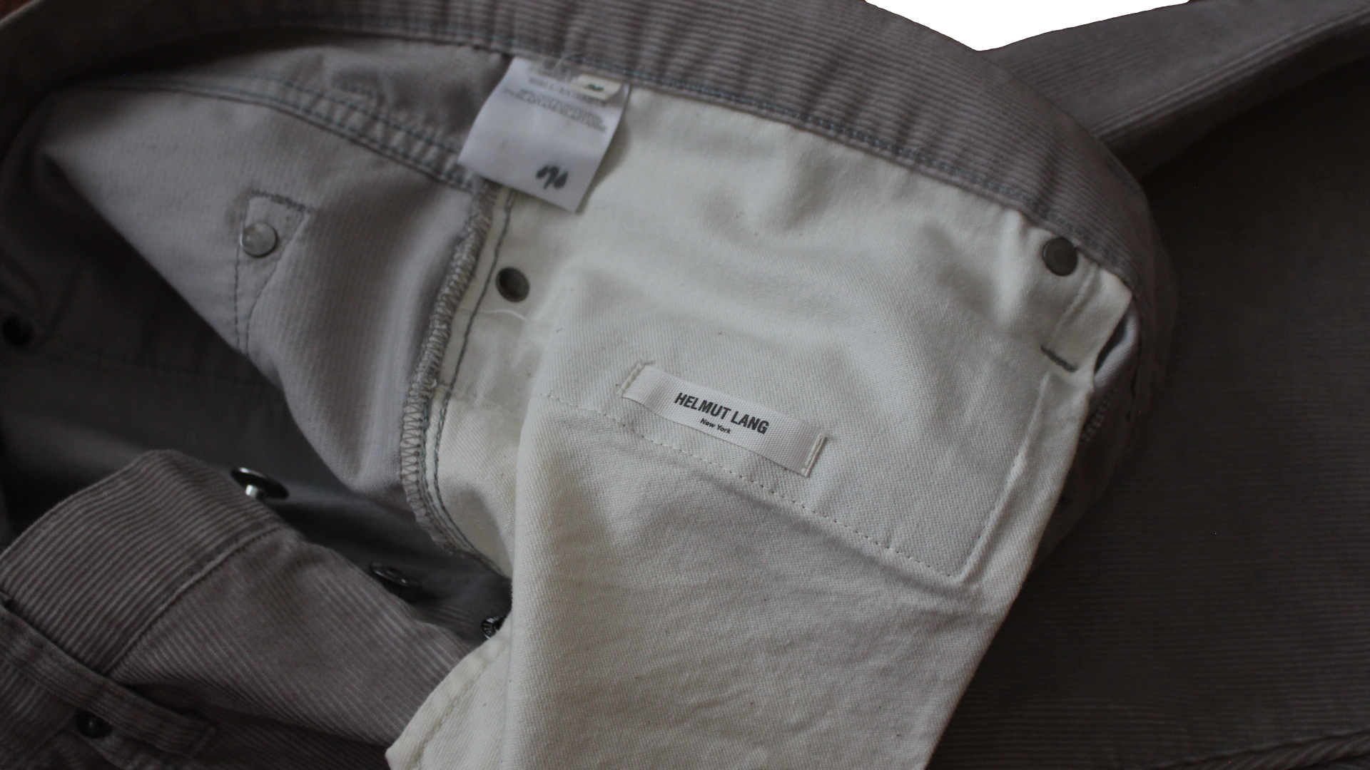 Helmut Lang Corduroy Pants