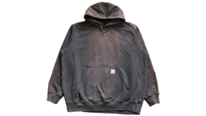 Faded Brown Distressed Carhartt Hoodie