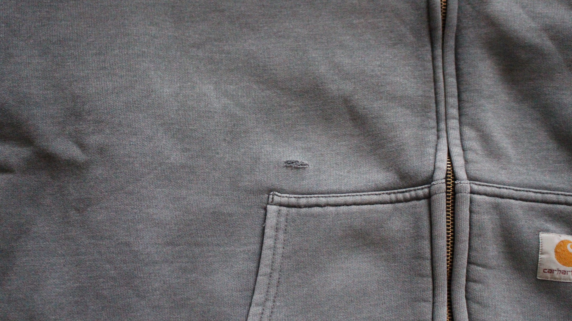 Faded Blue Carhartt Hoodie