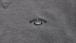 Vintage Charcoal Spellout Russell Crewneck